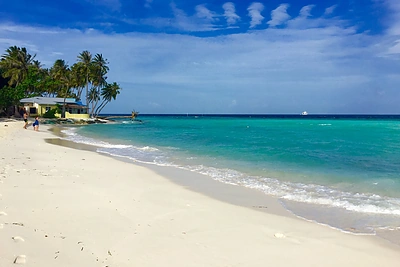 Atostogų Maldyvuose akimirka