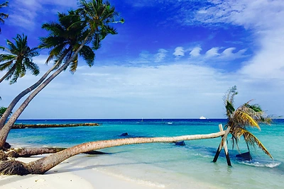 Atostogų Maldyvuose akimirka