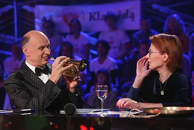 Ugnius Vaiginis ir Beata Tiškevič-Hasanova