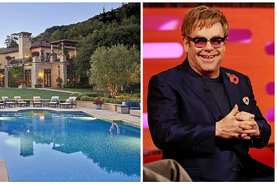 Seras Eltonas Johnas už 33 mln. dolerių įsigijo stulbinamus rūmus Beverli Hilse