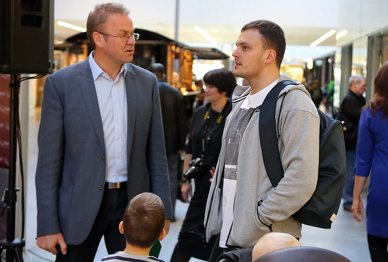 Linas Kunigėlis ir Vytenis Jasikevčius