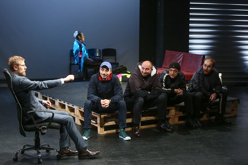 Gabrielės Tuminaitės spektaklio „Bedalis ir labdarys“ pristatymas