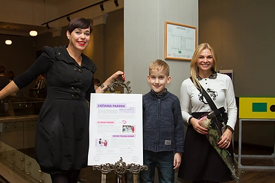 Nomeda Marčėnaitė atidarė neįprastą parodą