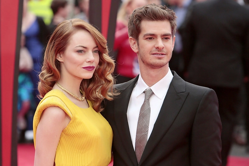 Emma Stone ir Andrew Garfieldas