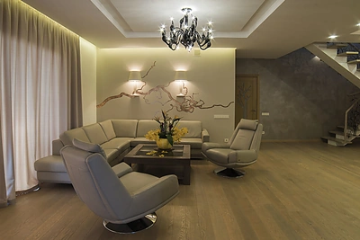 160 kv. m namo interjeras