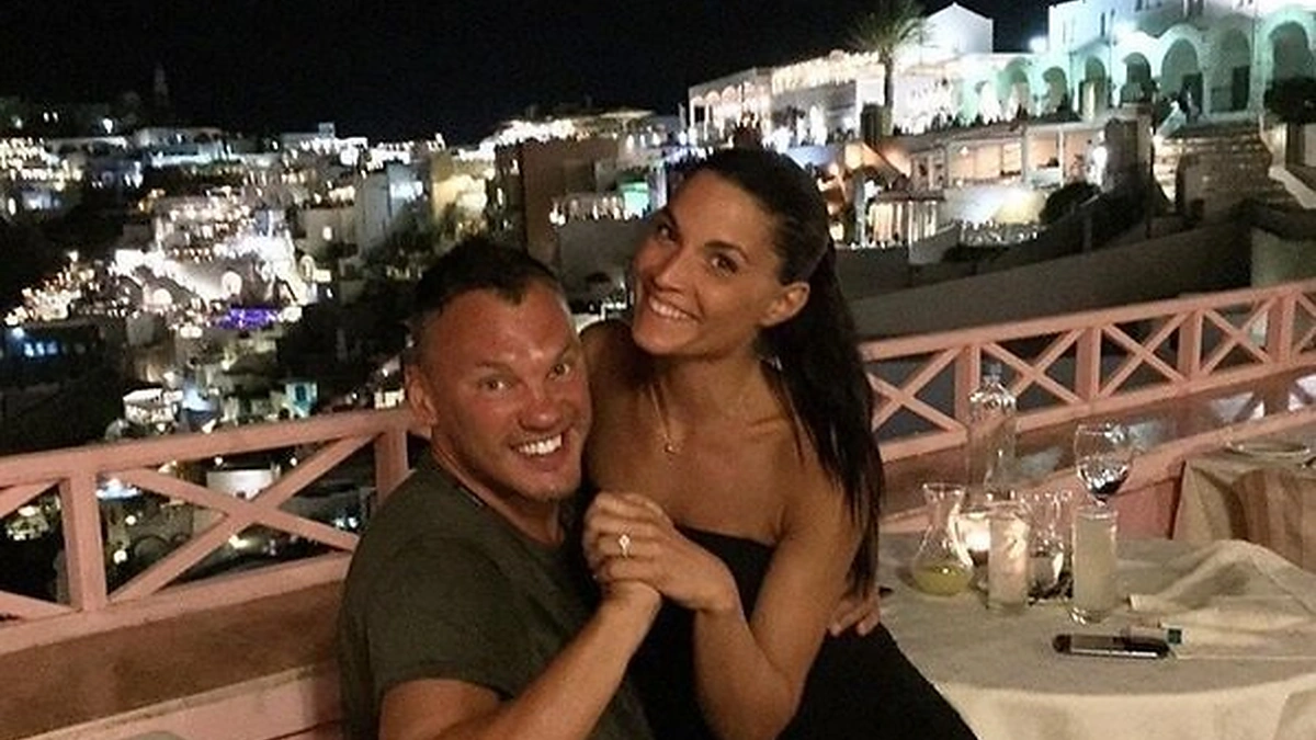 Šarūnas Jasikevičius ir Anna Douka