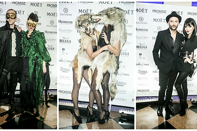 Kazanoviškame vakarėlyje Lietuvos garsenybės stebino Helovino kostiumais