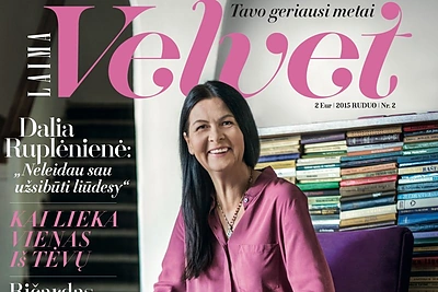 Pasirodė antrasis žurnalo brandžioms moterims „LAIMA Velvet“ numeris