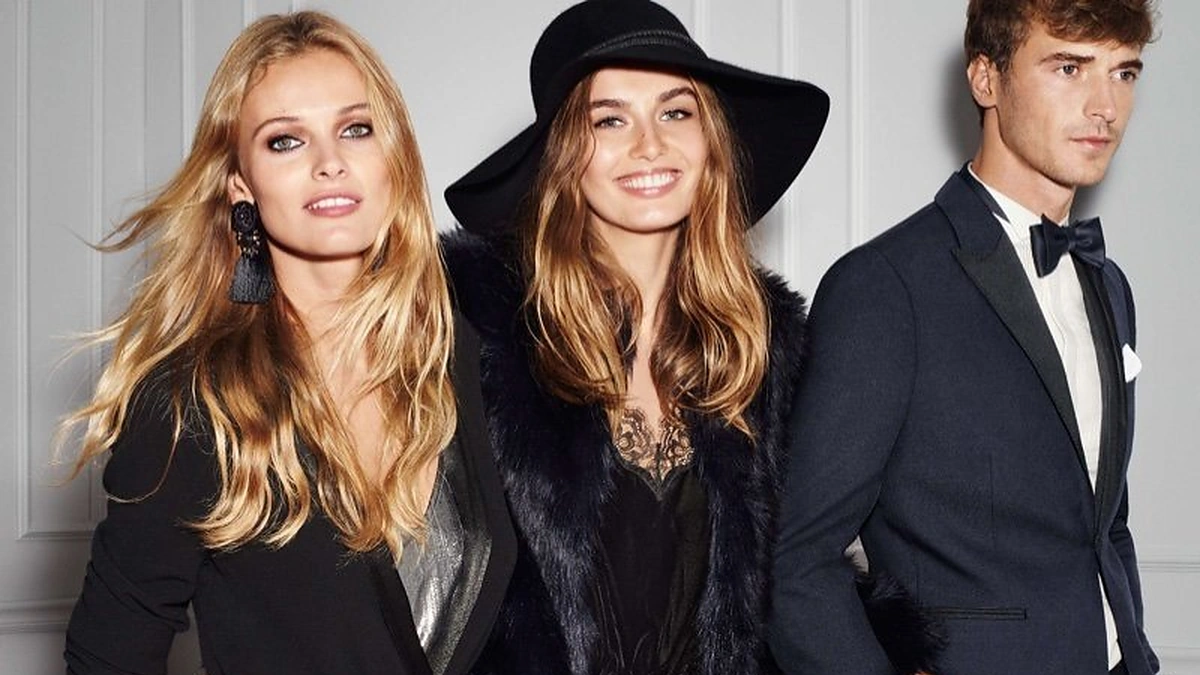 „H&M“ šventinių drabužių reklama