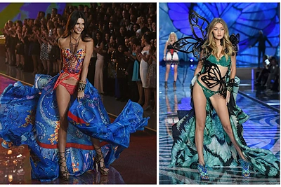 Kendall Jenner ir Gigi Hadid įgyvendino savo svajonę žengti „Victoria's Secret“ podiumu