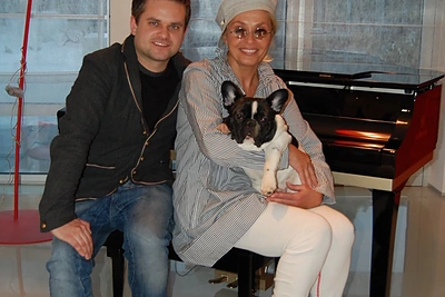 Edvardas Žičkus ir Laima Vaikule