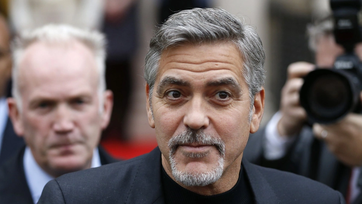 15. George'as Clooney'is