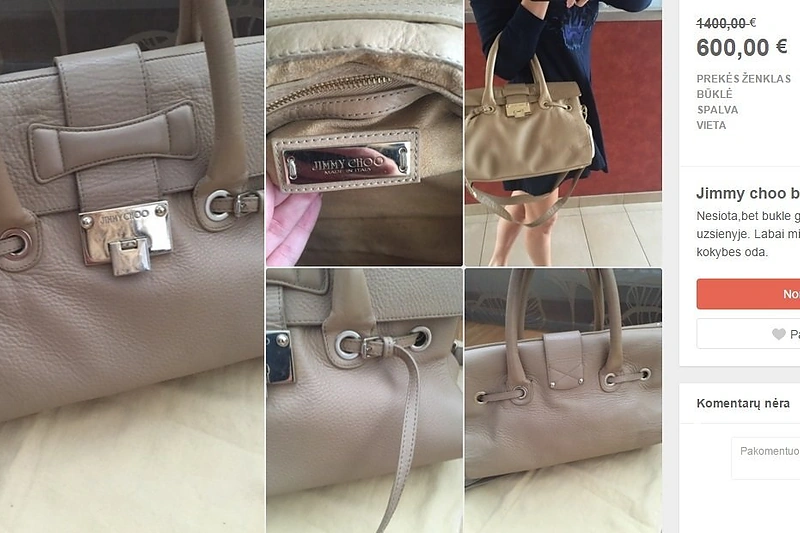 Neringos Šiaudikytės parduodami daiktai