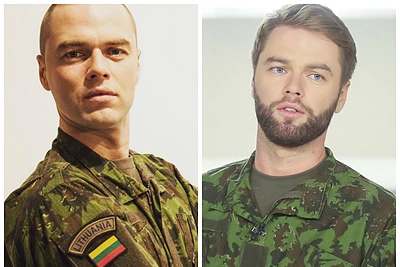 Plaukus nusiskutęs Ignas Krupavičius: „Iš tikrųjų kariuomenėje kirptis trumpai nereikalauja“