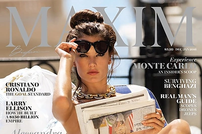 „Victoria's Secret“ angelas Alessandra Ambrosio ant žurnalo viršelio – visiškai nuoga