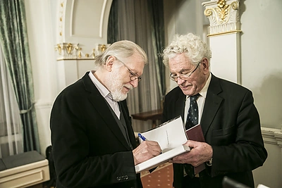 Juozas Budraitis ir Romualdas Budrys