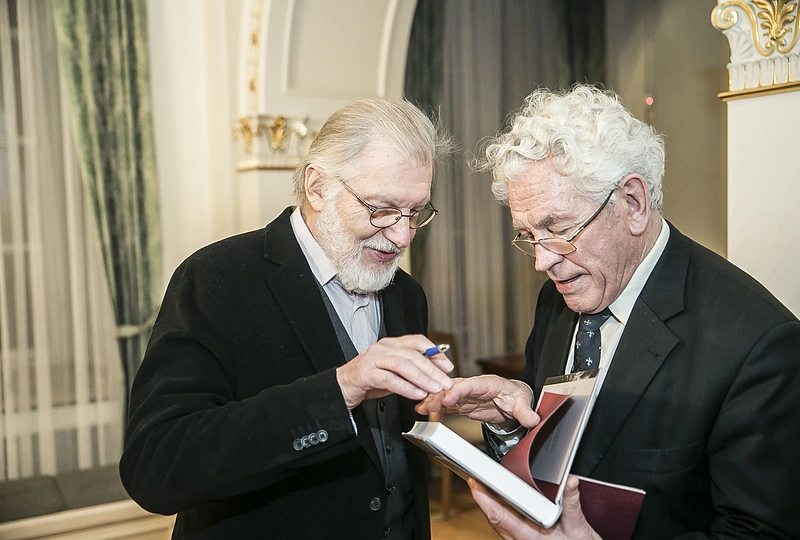 Juozas Budraitis ir Romualdas Budrys