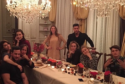 Bellos Hadid ir Gigi Hadid šeima