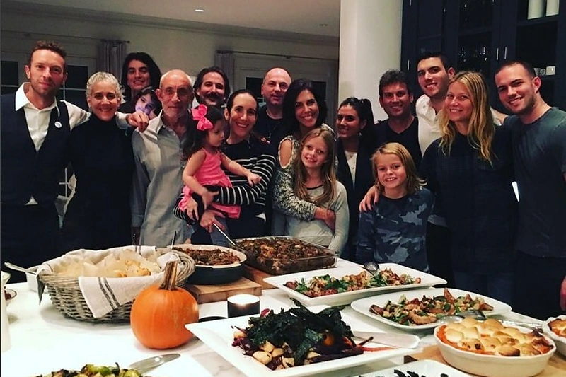 Chriso Martino ir Gwyneth Paltrow Padėkos diena