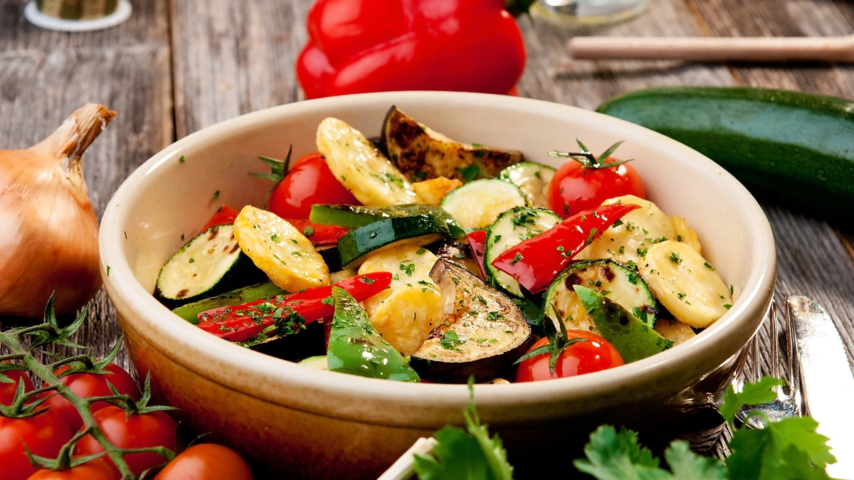 Troškintos daržovės