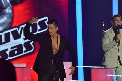 Donato Montvydo stilius pritrenkė visus: pasirodė su sijonu