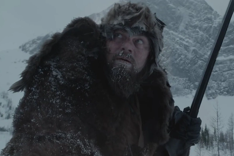 Leonardo DiCaprio filme „Hju Glaso legenda“