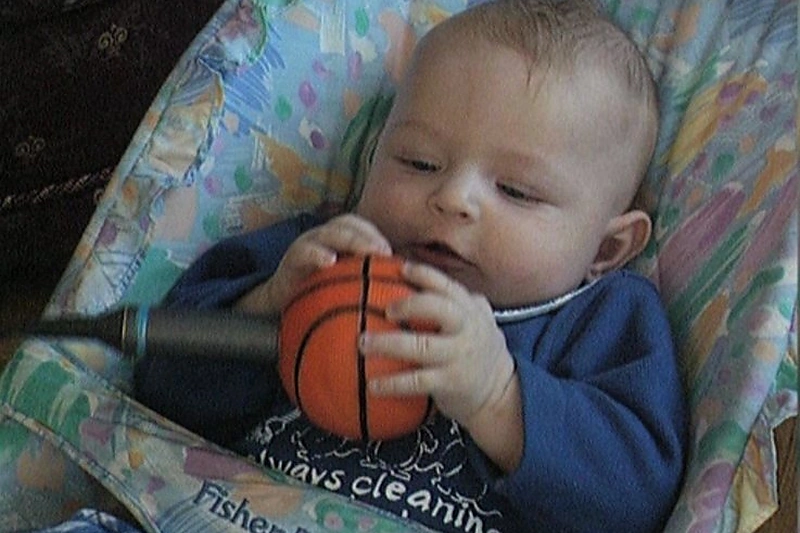 Domantas Sabonis vaikystėje