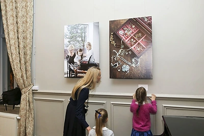 Parodos „Dovana“ atidarymo akimirka