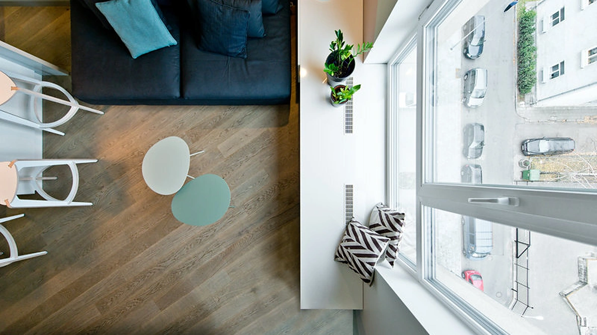 Gaivus buto Žvėryne interjeras