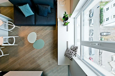 Pasteliniai pokštai Žvėryne: pasidairykite po dizainerių sukurtą būstą