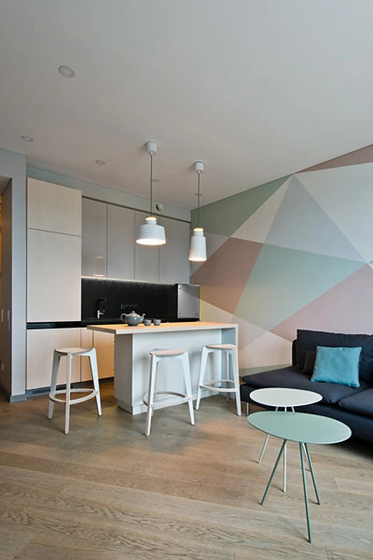 Gaivus buto Žvėryne interjeras