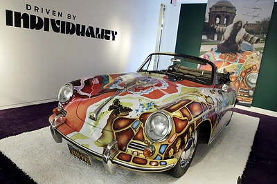 JAV roko dainininkei Joplin priklausęs psichodelinis „Porsche“