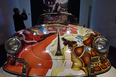 JAV roko dainininkei Joplin priklausęs psichodelinis „Porsche“