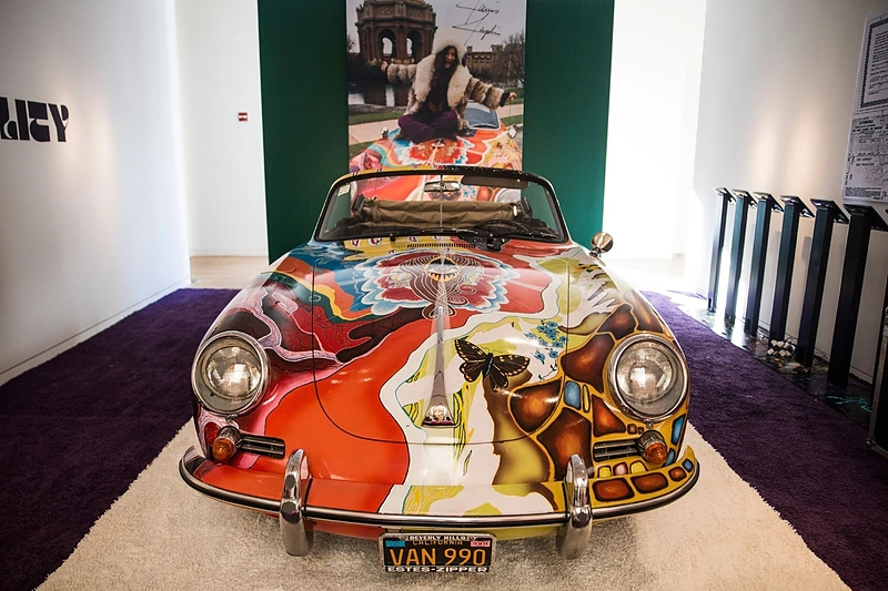JAV roko dainininkei Joplin priklausęs psichodelinis „Porsche“