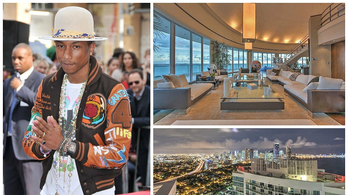 Pharrello Williamso namai