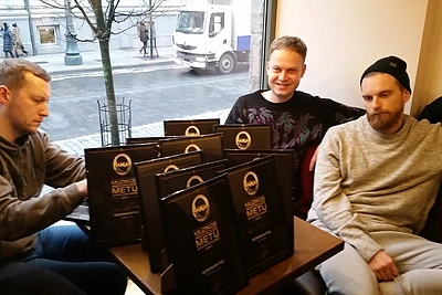 M.A.M.A. 2015 nominantų paskelbimo ceremonijos akimirka