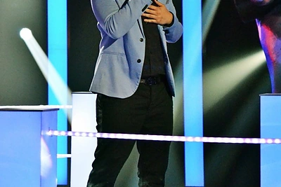 Šou „Lietuvos balsas“ akimirka