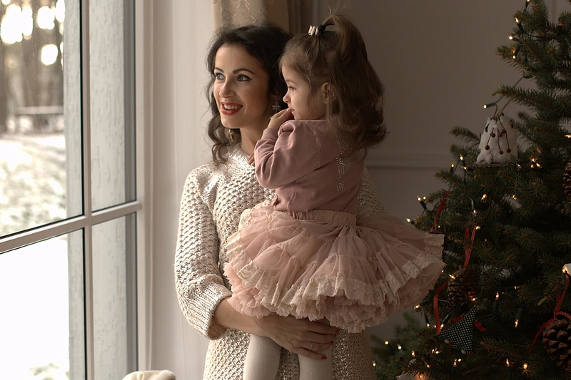 Karina Jeremian-Daniškevičė su dukra Kamila