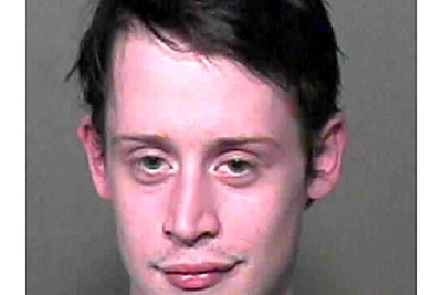 Macaulay Culkinas (2004 m.) policijos areštinėje / Vida Press nuotr.