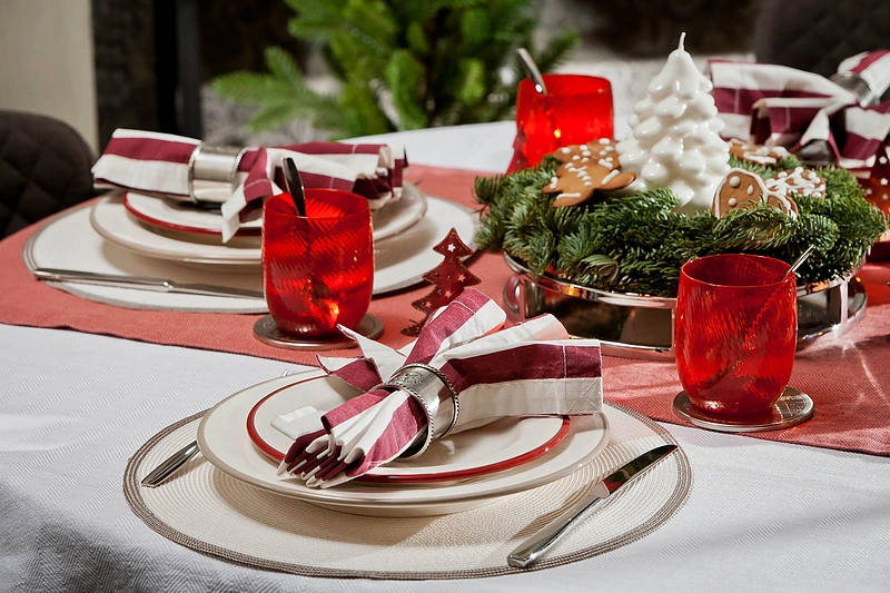 Šventinis stalo dekoras