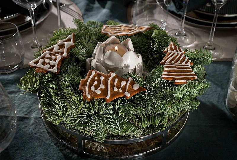 Šventinis stalo dekoras