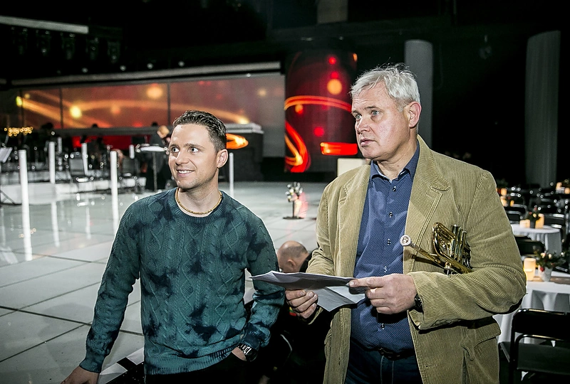 Edgaras Lubys ir Vytautas Grubliauskas