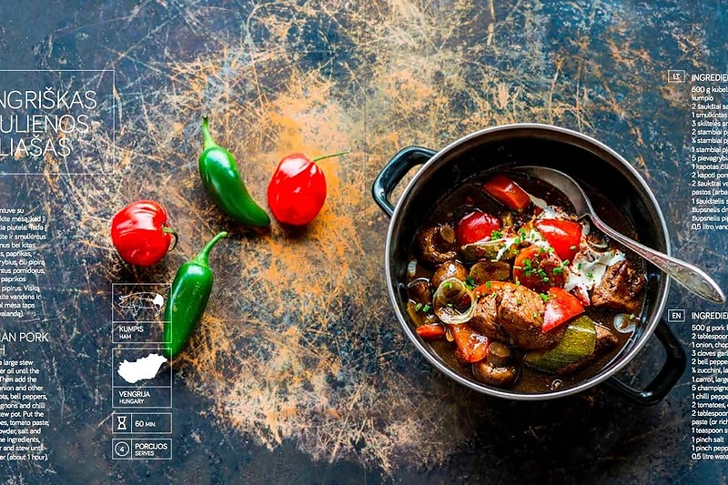 Vengriškas kiaulienos guliašas