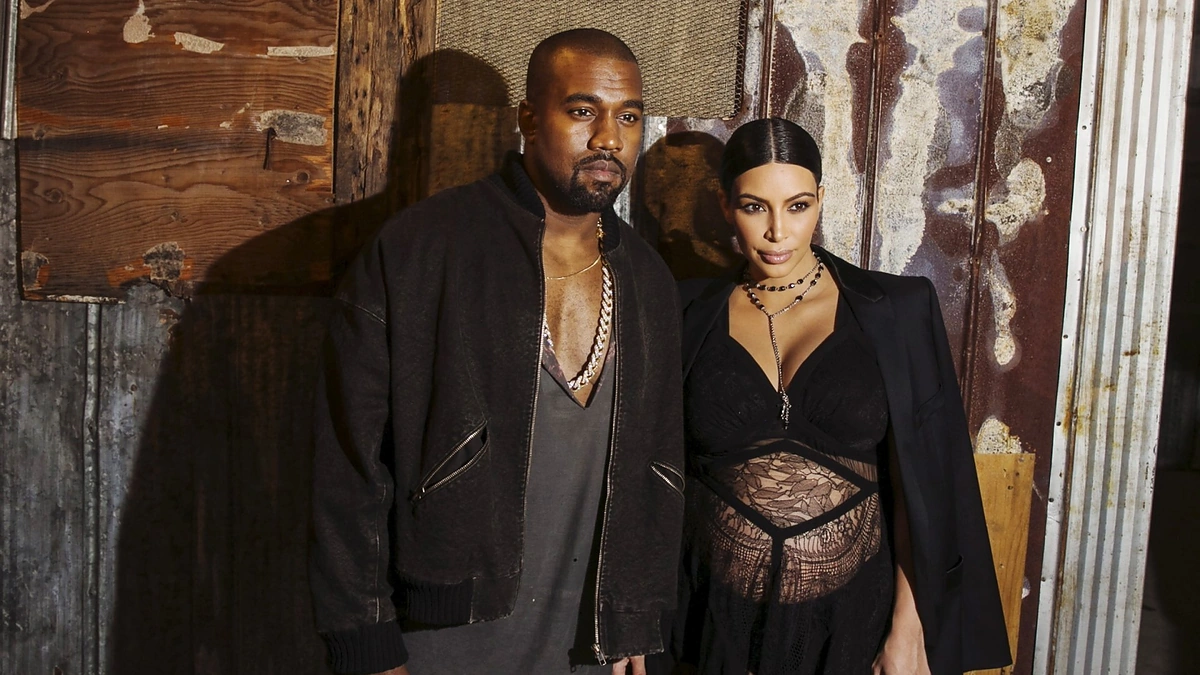Kanye Westas ir Kim Kardashian