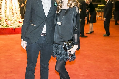 Austėja Jonušauskaitė su draugu Ignu Stanciku