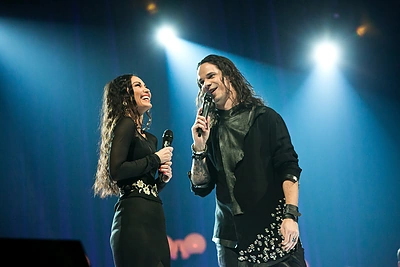 Karina Krysko ir Jeronimas Milius / Gretos Skaraitienės / BNS nuotr.