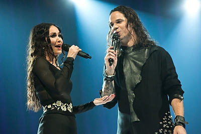 Karina Krysko ir Jeronimas Milius / Gretos Skaraitienės / BNS nuotr.