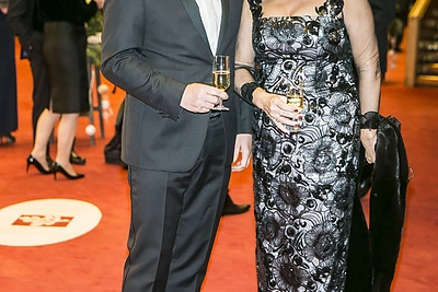 Šarūnas Kliokys su žmona Nijole