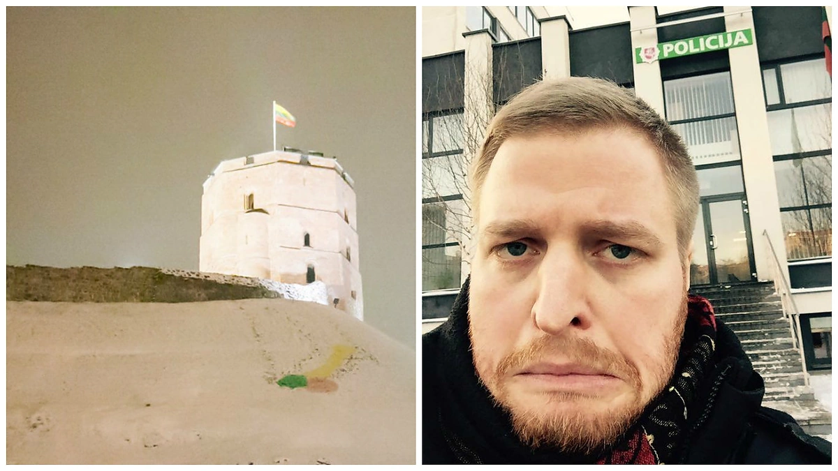 Skaitytojo atsiųsta penio nuotrauka ir Mykolas Pleskas