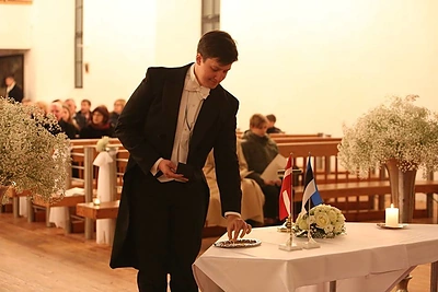 Toomo Hendriko Ilveso ir Ievos Kupces vestuvės
